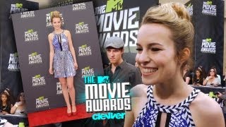 Bridgit Mendler Interview  2013 MTV Movie Awards [upl. by Upshaw66]