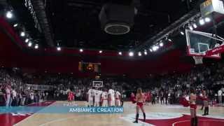 World premiere in Ekinox Arena for ArenaVision LED [upl. by Blanc]