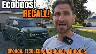 27l and 30l Ecoboost Recall Dont be fooled on this Ecoboost Engine News [upl. by Ohcirej712]