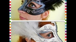 ♡ Masque vénitien ♡ ☼ DIY en tuto facile et rapide ☼ [upl. by Ardnoed506]