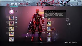 Destiny 2 Quad 100 Stats Armamentarium Prismatic Titan [upl. by Netsirhc]