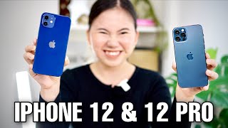 IPHONE 12 amp 12 PRO UNBOXING [upl. by Femmine]