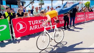 Why I had to cancel my last show and what happened BTS of my Bike Show at Cycling Tour of Turkiye [upl. by Notnirt780]