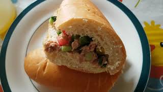 King Tuna Sandwich recipe  سندويشات التونا tunasandwich subs [upl. by Viola482]