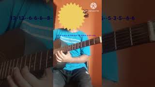 aaha tamatar bada mazadar guitar tabaaha tamatar bade majedaar guitar tutorial [upl. by Peyton427]