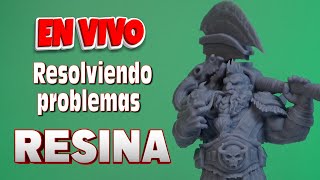 🔴 Hablemos de Impresión 3D  Problemas con impresión en RESINA [upl. by Adeirf]