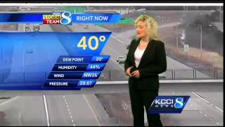 KCCI video weather forecast [upl. by Kihtrak]