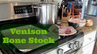 Recipe Time Venison Bone Stock [upl. by Seditsira]