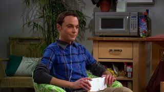 The Big Bang Theory Sheldon finds his seat at Pennys apartment 1080p [upl. by Legin]