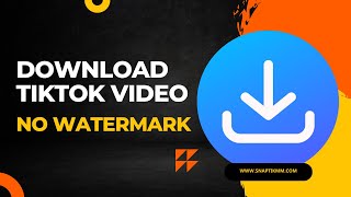 How to Download TikTok Videos Without Watermark  Easy Tutorial Using Snaptikmmcom [upl. by Ange]