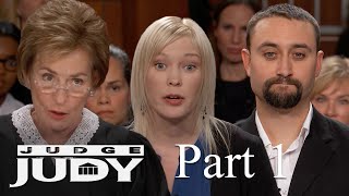 Judge Judy Gets Tough on Plaintiff  Part 1 [upl. by Nilhsa878]