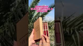 12 PCS Lipstick Set Viral Handaiyan Liquid Lipstick  Lip Gloss [upl. by Ettenyl]