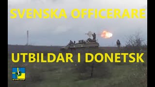 Svenskar utbildar i östra Ukraina [upl. by Onirefez]