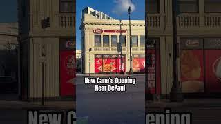 New Cane’s Opening Near DePaul [upl. by Alisun]