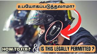 How to fix a helmet intercom in helmet Are Motorcycle Helmet Intercoms Legal [upl. by Xyla]