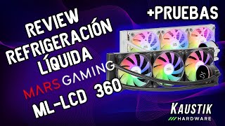 REVIEW REFRIGERACION LIQUIDA MARS GAMING MLLCD360 [upl. by Eicart966]