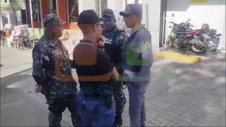 Ladrones penetraron a la sucursal de la Cooperativa San Miguel en la avenida Yapur Dumit Santiago [upl. by Akihsay]