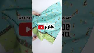 How to Sew a Pillowcase with the burrito method [upl. by Weathers]