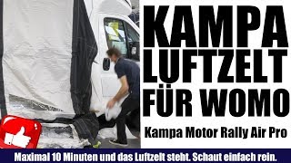 Das ist Spitze 🎯Wohnmobil LuftVorzelt Kampa Rally Air Pro [upl. by Assirk469]