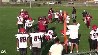 Red Lake Warriors JV vs Cass LakeBena JV 091724 [upl. by Ellak]