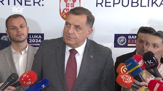 Dodik pogubio konce Razići ćemo se mirnim putem Beograd je naš glavni grad nikakvo Sarajevo [upl. by Attevroc]