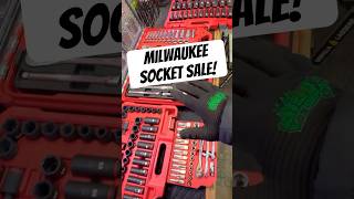 Milwaukee Socket Set Sale Home Depot Deals [upl. by Fruma792]