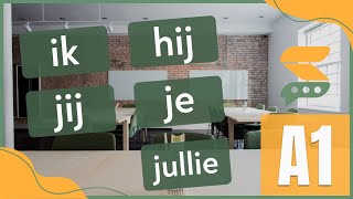 Dutch Personal Pronouns Subject  Dutch for Beginners [upl. by Eelytsirk483]