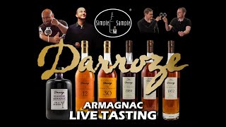 Armagnac Darroze LiveTasting – mit Sebastian Jäger amp Géraud Chamboissier [upl. by Puff]