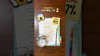 One Day is Enough 🔥😎 A Clever Way to Study for Exams study studytips exams [upl. by Itin]