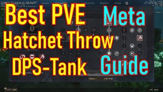 The Best PVE Hatchet Throw Meta Build Guide for Raids in New World Aeternum 🔥⚔️ Hive of Gorgons [upl. by Frame]