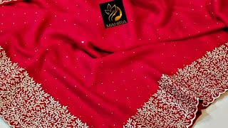 NEW COLLECTION VICHITRA SILK SAREES1299 WITH ZARI AND STONE WORK  VICHITRA SILK SAREES [upl. by Halley863]