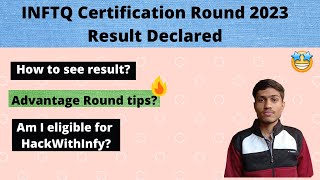 Infytq 2023 Exam Result Declared  Infytq 2023 Result  Infytq Exam Result  Infytq Advantage Round [upl. by Nylitak]