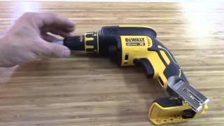 Reseña de Taladro Dewalt DCF620 para instalacion de drywall o tablaroca [upl. by Seafowl889]