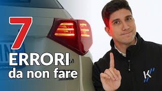 Auto ibrida 7 ERRORI da non fare per consumare meno [upl. by Backler]