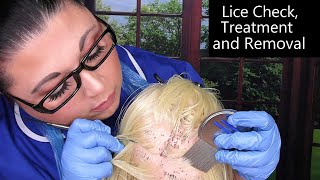 ASMR Lice Check Treatment and Removal Lots of Whispering Gloves Plastic Apron Medical Roleplay [upl. by Eiuqcaj185]