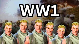 WW1 Explained in Fortnite Terms [upl. by Neffirg34]