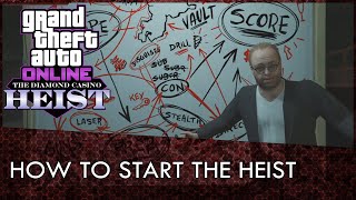 GTA Online How To Start The Casino Heist Casino Heist Guide [upl. by Ecnaralc55]