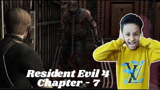 RESIDENT EVIl 4 CHAPTER 7  Monster with long and sharp nails hard to kill [upl. by Cassell]