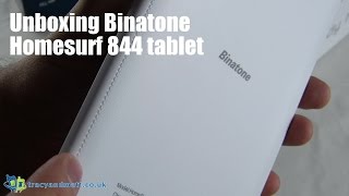 Unboxing Binatone Homesurf 844 tablet [upl. by Borreri]