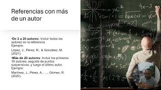 Unidad 6  Referencias en Formato APA 7ª Edición Guía Completa y Ejemplos Prácticos [upl. by Guttery]