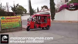 SE VA OTRO MOTOCARRO ZMOTO RUNGA PASAJEROS 250cc A IZTAPALAPA CDMX [upl. by Lhok]