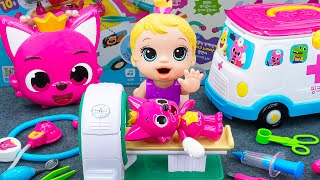 90 Minutes Pinkfong Ambulance Play Set Satisfying ASMR  Doctor Toys Unboxing 💞 Lana Unboxing Toys [upl. by Aneram813]