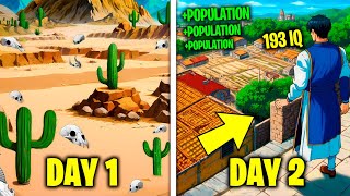 Exiled Farmer amp His Wife Turn Desert into Medieval Town in 1 Day with quotTree Planting Skill [upl. by Josh]