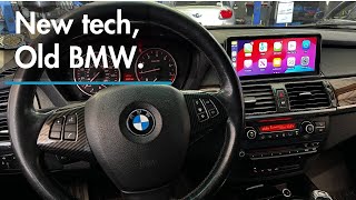 How CarHavn Eurotech upgrades older Eseries with Apple Carplay [upl. by Prochora]