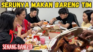 TRAKTIR TIM MAKAN AYAM RICHEESE RASANYA SERU BANGET YUK SAKSIKAN KEBERSAMAAN TIM SHANTY DI CHINA🥰 [upl. by Tereve]