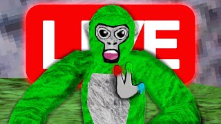 🔴 GORILLA TAG LIVE STREAM🔴 MINIGAMES amp CODES [upl. by Adhamh109]