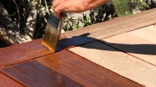 How to apply Penofin Hardwood Oil Stain [upl. by Dewie]