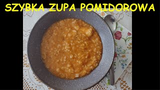 🍲🍅 Tani prosty i szybki przepis na zupę pomidorową 🍲🍅 [upl. by Memory670]