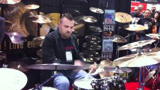 Ivano Zanotti Live quotNamm Show 2012quot Anaheim California [upl. by Harahs]