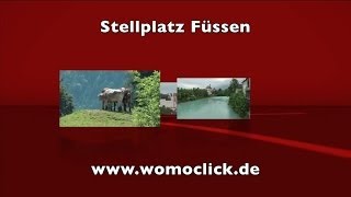 Wohnmobil  Stellplatz Füssen  womoclickde [upl. by Nnaitsirhc982]